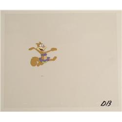 SpongeBob Original Cel Karate Chop Production Art Sandy
