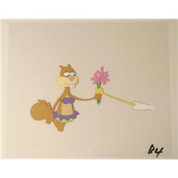 Take These Flowers Original Animation SpongeBob Cel Art