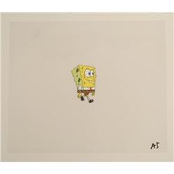 Smiley Face Original SpongeBob Art Cel Production Pants