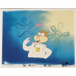 Background Light Bulb Animation Cel Spongebob Original