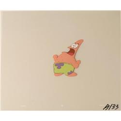 Original Patrick Psycho SpongeBob Animation Cel Art