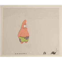 Likes To Smile Production Art Cel SpongeBob Original