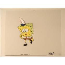 OH No Original SpongeBob Cel Art Sponge Animation Hat