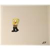 Image 1 : Squeaking Black Original Cel SpongeBob Production Art