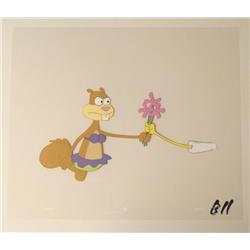 SpongeBob Has Flowers Original Production Art Cel Mad