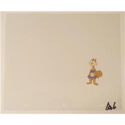 Awesome Sandy Original Production Art Cel SpongeBob