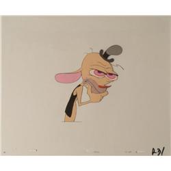 Ren And Stimpy Hobo Attire Original Animation Art  Cel