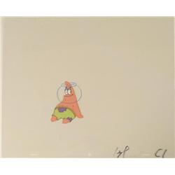 Original Just Hanging Out Spongebob Production Art Cel