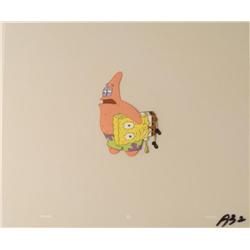 What Is Wrong Original Animation Art Cel SpongeBob Cool