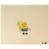 Image 1 : SpongeBob Squinting Arms Original Cel Production Out