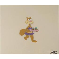 Animation Spongebob Original Cel Art Snack is Served