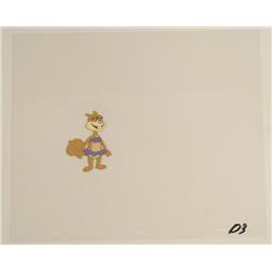 Art Cel SpongeBob Eyes Closed Squirrel Animation Orig