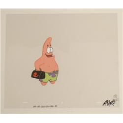 Animation Ready For Duty Original SpongeBob Cel Art
