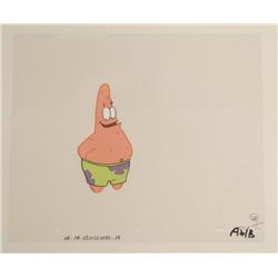 Patrick Doing Original SpongeBob Animation Art Cel