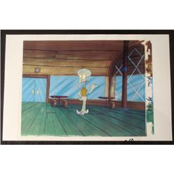 Background Animation Original Cel SpongeBob Angry Eyes