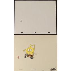 Cel Animation Drawing Whirl About Original Spongebob