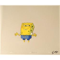 It Wasn't Me Original SpongeBob Animation Cel Art