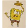 Image 2 : Hand Clock Original SpongeBob Holding Cel Animation Art