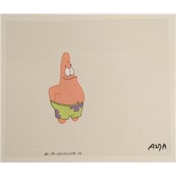 In Patrick Pants Original SpongeBob Cel Art Production
