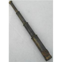 Solid Brass 18IN Telescope US Military Insignia