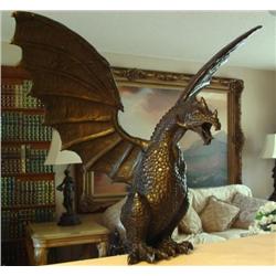 Massive Bronze Sculpture Dragon