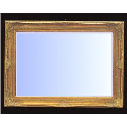 Classically styled gold gilt Mirror