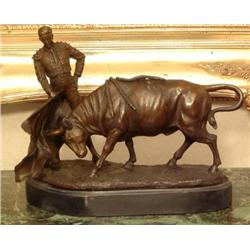 Splendid Bronze Sculpture Matador