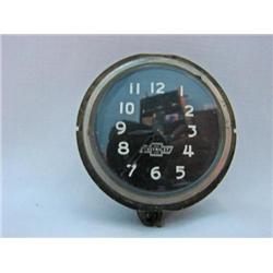 Extremely rare CHEVROLET CLOCK