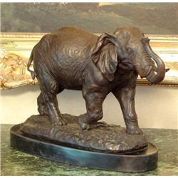 Unique Bronze Sculpture Elephant