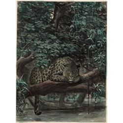 THE SIESTA from a collection of rare prints