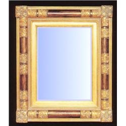 Art Deco styled gold gilt Mirror