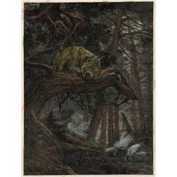 THE AMBUSCADE from a collection of rare prints