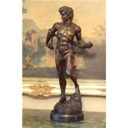 Marvelous Bronze Sculpture Jason and the Golden Flee