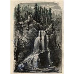 CRYSTAL FALLS from a collection of rare prints