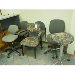 CHAIRS & STOOLS (6X)