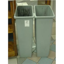 TRASH CANS (2X)