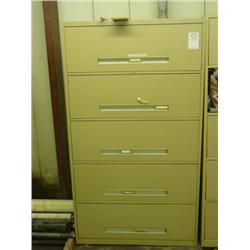 5 DRAWER LATERAL FILE CABINETS (2X)