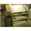 Image 1 : WORK STATION & TRASH CAN