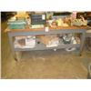 Image 1 : WORK TABLES (3X) CASTERED