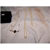 Image 1 : (4x$) LOT IF FOUR FRESHWATER PEARL NECKLACES