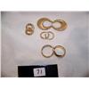 Image 1 : FOUR PAIR OF 14K GOLD EARRINGS WEIGHING 20.5 GRAMS AS SHOWN