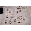 Image 1 : MULTI PIECE LOT OF EARRINGS AS SHOWN STERLING SILVER EARRINGS WEIGH 223.7 GRAMS