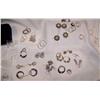 Image 3 : MULTI PIECE LOT OF EARRINGS AS SHOWN STERLING SILVER EARRINGS WEIGH 223.7 GRAMS