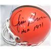 Image 2 : JIM BROWN HAND-SIGNED CLEVELAND BROWNS MINI-HELMET