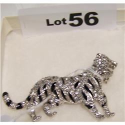 SWAROVSKI  TIGER brooch/pendant
