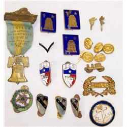 Assorted Military Pins & badges