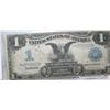 Image 1 : RARE 1899 $1 SILVER CERTIFICATE LARGE BILL