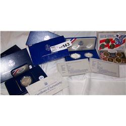 (4X$) (3) U.S MINT PROOF SETS 1979,1980,1981 & SUSAN B. ANTHONY SET 1979,1980,1981