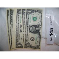 (LOT OF 27) 1974 $1 UNC NOTES    NEW YORK-B