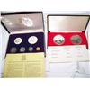 Image 1 : (2x$) 1977 CANADA 4 GOVERNORS MEDALLIONS & 1973 BRITISH VIRGIN ISLANDS PROOF SET W/ SILVER(6 COINS)